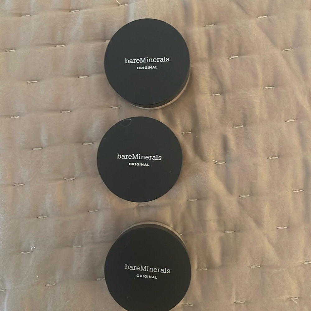 NEW! 3 bareMinerals Original Foundation Broad Spectrum SPF 15 - Fairly Medium 05
